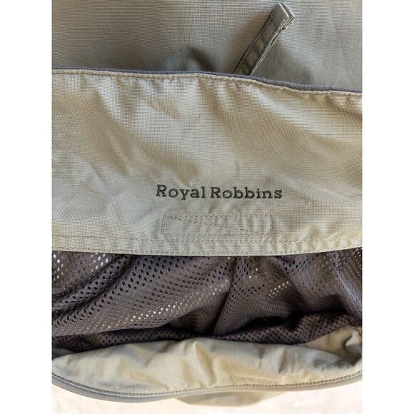 ROYAL ROBBINS Mens "Go Anywhere" Hooded Parka Size S Green Hide Away Hood - Picture 8 of 16